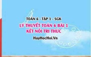 Lý Thuyết Bài 1 Toán 6 Tập Hợp (Kết Nối Tri Thức) - Tóm Tắt & Ví Dụ
